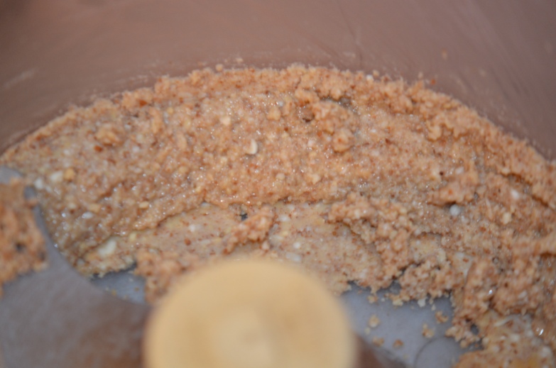 To make your own almond butter, just blitz almonds in a food processor until creamy and smooth.